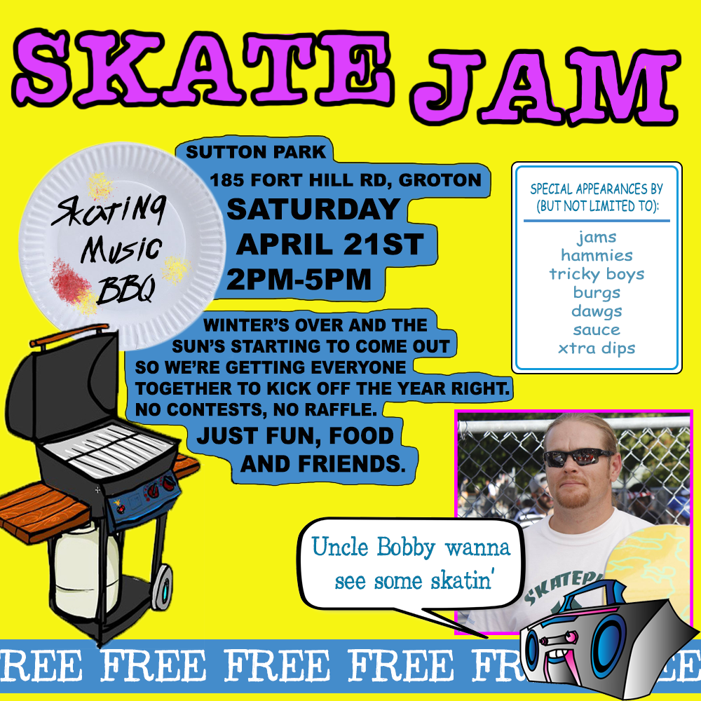 SKATE JAM BBQ