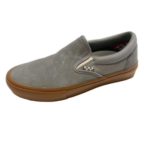 Vans Skate Slip On Shoes Grey Gum