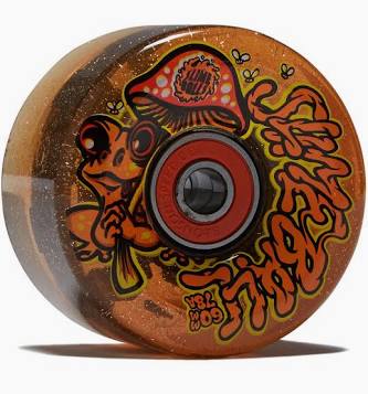 Slime Balls "Frog Trips" Light Ups OG Slime Wheels Red 60mm 78a