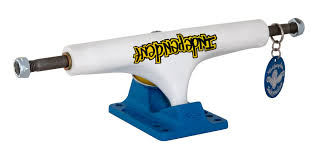 Independent Stage 4 Pro Mark Gonzales Flat White Blue Standard Trucks