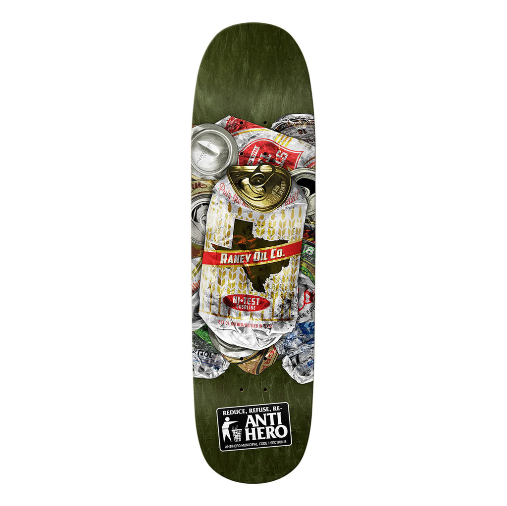 Anti Hero Raney Beres "Refuse" Deck 8.6