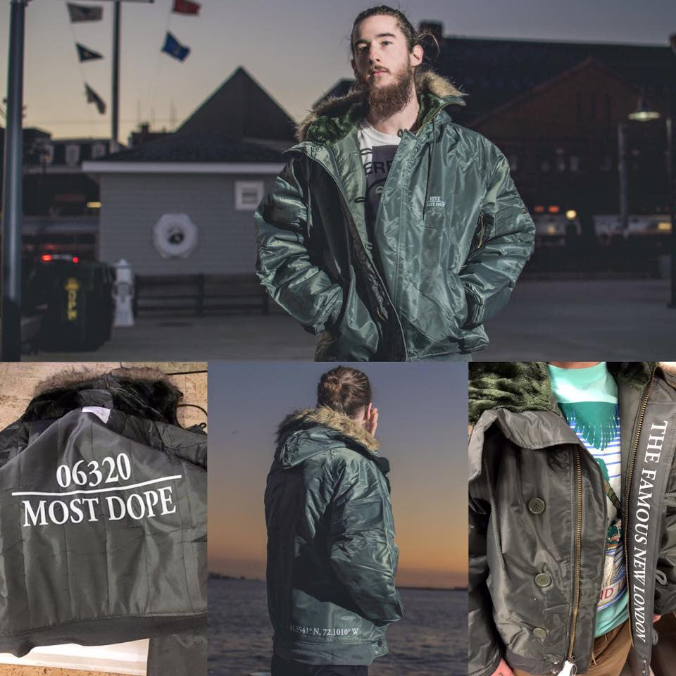 HIVE SKATE SHOP X FRANK LO "CO-ORDINANCE" PARKA JACKETS