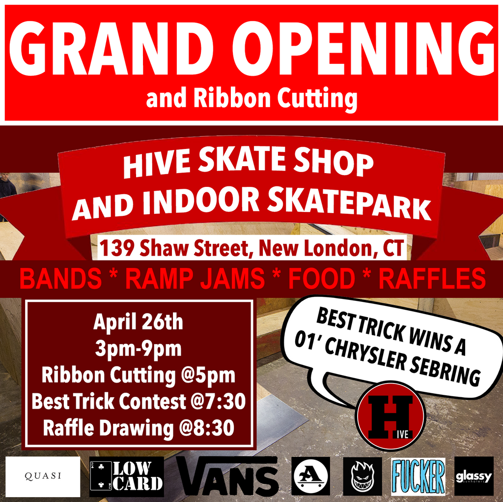 Indoor Skatepark Grand Opening and Ribbon Cutting