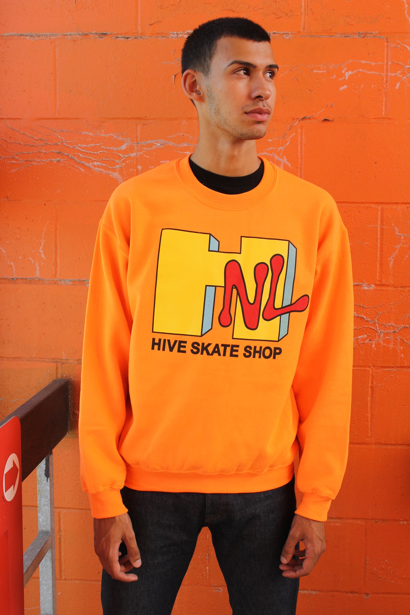 "HNL" Crewneck Sweatshirts in NEW COLORS
