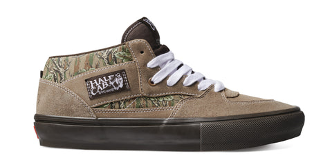 Vans Skate Pedro Delfino Half Cab Shoes Black Camo