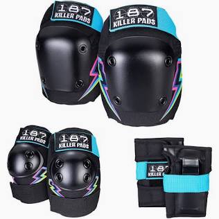 187 Killer Pads 6 Pack Electric Bolt Pad Set