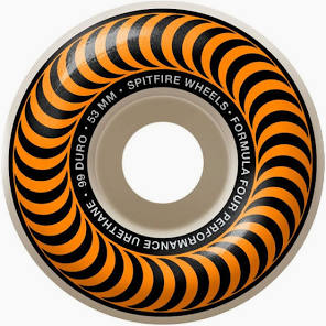 Spitfire Classic Swirl Formula Four Wheels 53mm