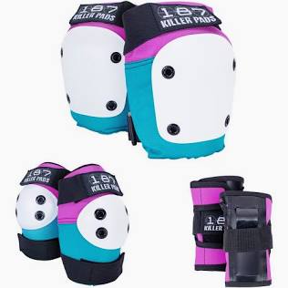 187 Killer Pads 6 Pack Pink and Teal Pad Set