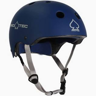 Pro-tec CPSC Certified Classic Matte Blue Helmet