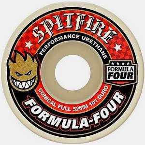 Spitfire Formula Four Conical Full 54mm 101d Wheels