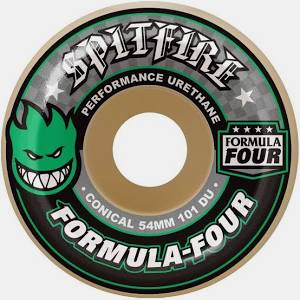 Spitfire Formula Four Conical 52mm 101d Wheels