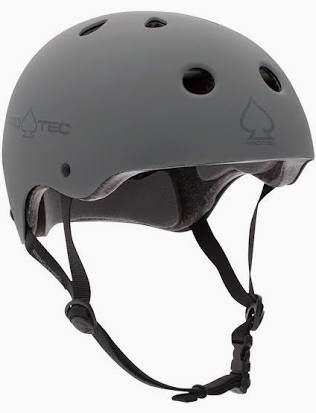 Pro-tec CPSC Certified Classic Matte Grey Helmet