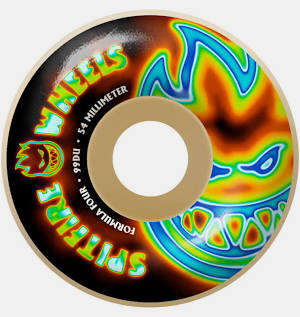Spitfire Formula Four Radioactive Bighead Wheels 54mm 99d