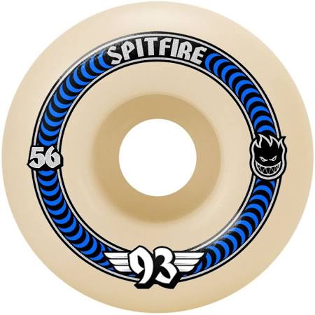 Spitfire Formula Four Classic Soft Sliders Wheels 56mm 93D