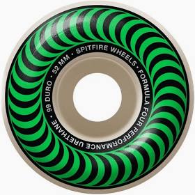Spitfire Classic Swirl Formula Four Wheels 52mm