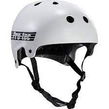 Pro-Tec Classic Old School Gloss White Helmet