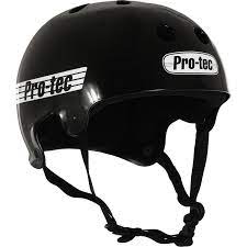 Pro-Tec Classic Old School Gloss Black Helmet