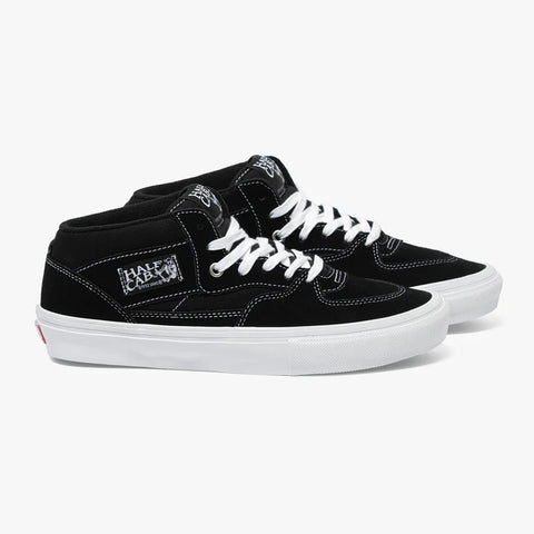 Vans Skate Half Cab Shoes Black White